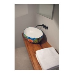 OYSTER lavabo d'appoggio finitura tropical