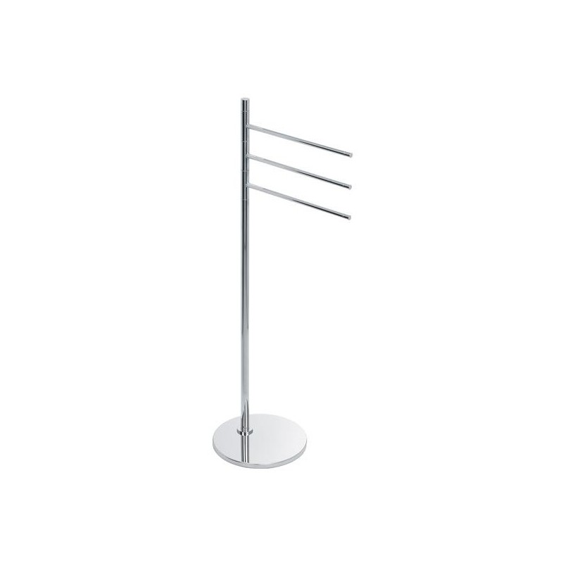 ZENITH Piantana porta salviette con tre bracci mobili