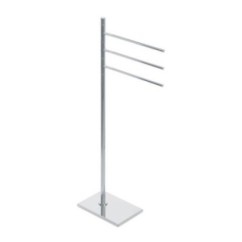 ZENITH Piantana porta salviette con tre bracci mobili