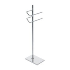 ZENITH Piantana porta salviette con due bracci mobili