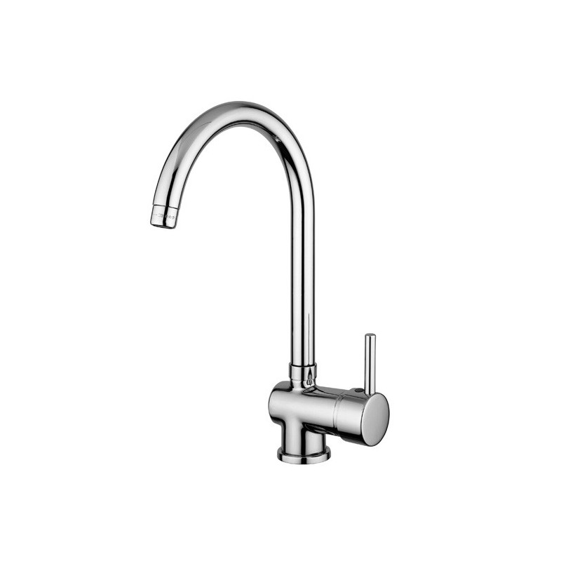 HITECH Miscelatore cucina con canna girevole