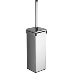JOLLY porta scopino a parete in ottone cromo