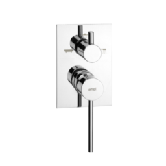 THOR Monocomando doccia incasso tre uscite finitura cromo
