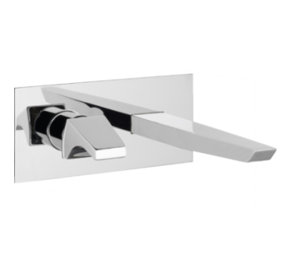 TOSCA Monocomando lavabo ad incasso finitura cromo