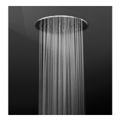 NEPAL 110 Soffione tondo saldato diam. 400 getto a pioggia in acciaio inox finitura satinato