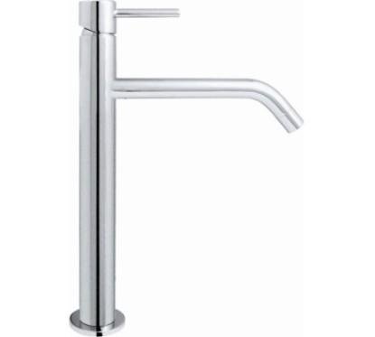 MICRON monocomando lavabo prolungato con scarico a pressione finitura cromo