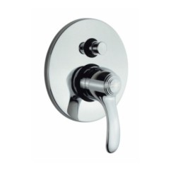 ELITE monocomando doccia incasso con deviatore finitura cromo