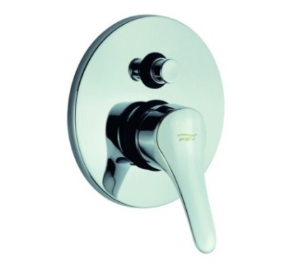 TREND monocomando doccia incasso con deviatore finitura cromo
