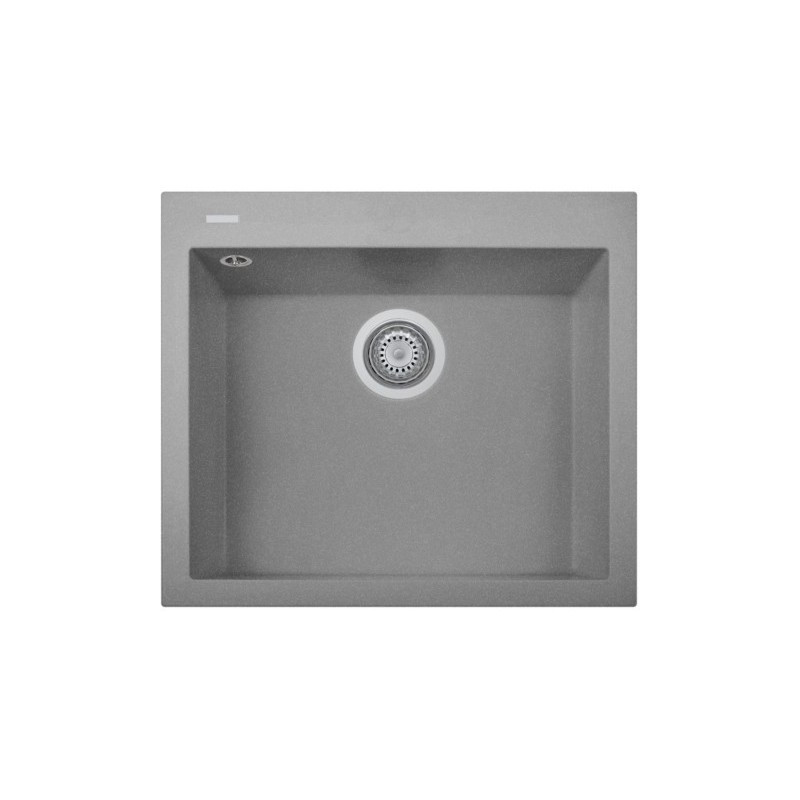 ONE 60.10 Lavandino cucina ad una vasca finitura ultrametal 14 concrete
