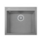 ONE 60.10 Lavandino cucina ad una vasca finitura nanostone N6 deep black