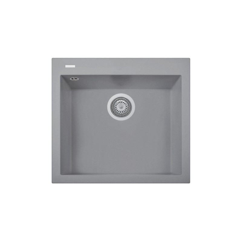 ONE 56.10 Lavandino cucina ad una vasca finitura nanostone N6 deep black