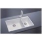 ONE 86.20ST Lavandino cucina a due vasche finitura ultrametal 14 concrete