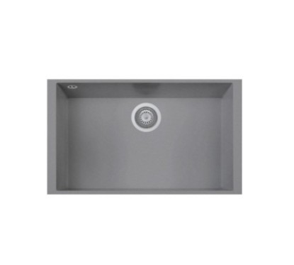 ONE 76.10ST Lavandino cucina ad una vasca finitura ultrametal 14 concrete