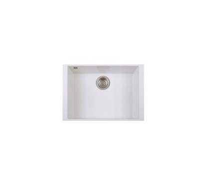 ONE 56.10ST Lavandino cucina ad una vasca finitura ultrametal 14 concrete