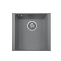 ONE 41.10ST Lavandino cucina ad una vasca finitura nanostone N6 deep black