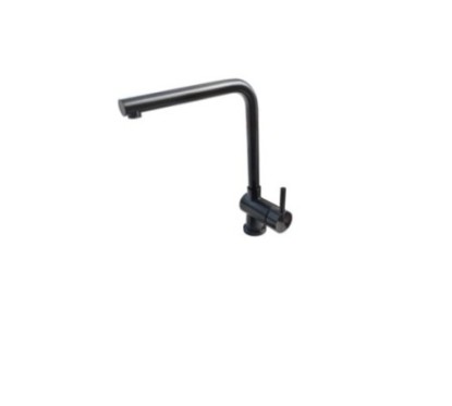 COLORADO miscelatore lavello cucina in acciaio inox finitura nero pvd