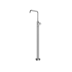 ARKA miscelatore per lavabo da terra con canna alta girevole finitura cromo