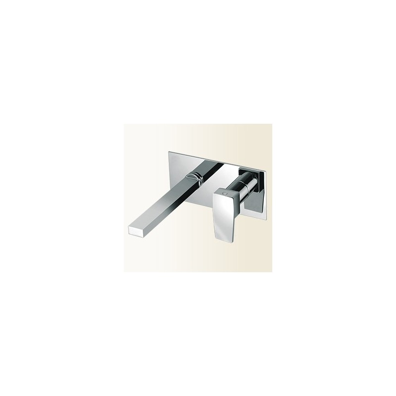 H2Q miscelatore per lavabo ad incasso finitura cromo