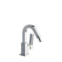 RUBINO monocomando bidet leva laterale senza scarico finitura cromo