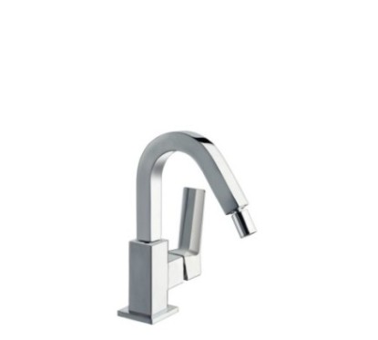 RUBINO monocomando bidet leva laterale senza scarico finitura cromo