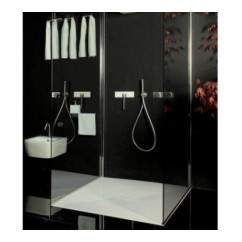 SOLID SURFACE - CORIAN Piatto doccia  rettangolare 100X80 H5