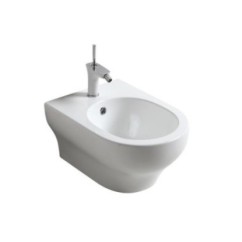 CLEAR bidet sospeso bianco opaco