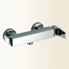 H2Q miscelatore monocomando doccia esterno finitura cromo