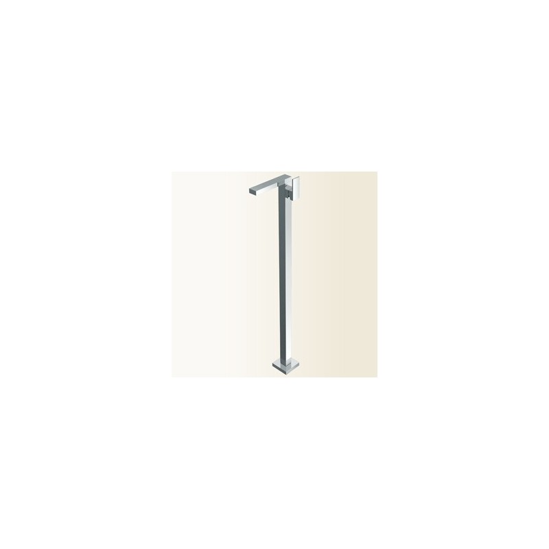 NEW SPACE Miscelatore monocomando per lavabo da terra finitura cromo