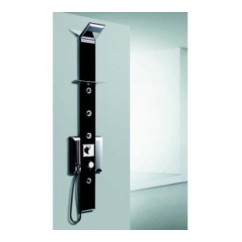 PRISMA pannello doccia termostatico 185 finitura nero