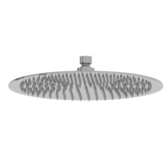 Soffione rotondo diam. 300mm in acciaio inox finitura satinato