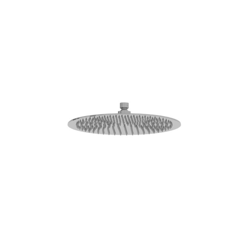 Soffione rotondo diam. 300mm in acciaio inox finitura satinato