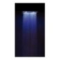 TOP COLOURS soffione cromoterapia da incasso. Quadrato 400x400 con pulsantiera