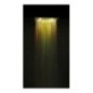 TOP COLOURS soffione cromoterapia da incasso. Quadrato 400x400 con pulsantiera