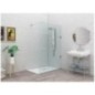 SYSTEM GLASS SG2 Parete doccia fissa per Box Doccia cm 158 finitura cromo, trasparente 6 mm (misura 158 h.200)