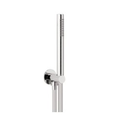 Kit presa acqua tonda in abs cromo