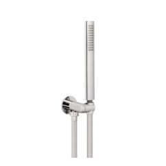 Kit presa acqua ovale in ottone cromo