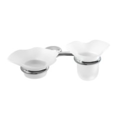 DUEMILA PLUS porta sapone/bicchiere