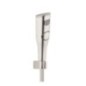 BAGNO ITALIANO KIT DOCCIA SHUT-OFF con supporto fisso abs e flessibile pvc silver 100cm colore cromo