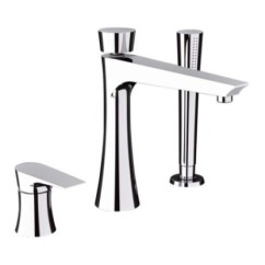 DIVA miscelatore monocomando bordo vasca finitura cromo