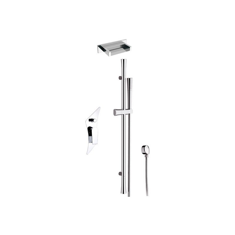 DIVA set doccia completo finitura cromo