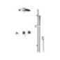 DIVA set doccia completo finitura cromo