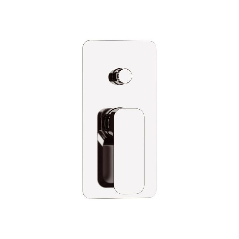 TIARA monocomando vasca-doccia incasso con deviatore finitura cromo