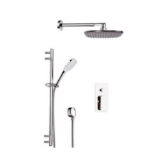 TIARA set doccia completo finitura cromo