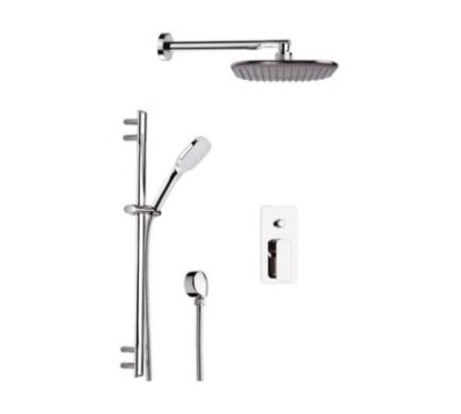 TIARA set doccia completo finitura cromo