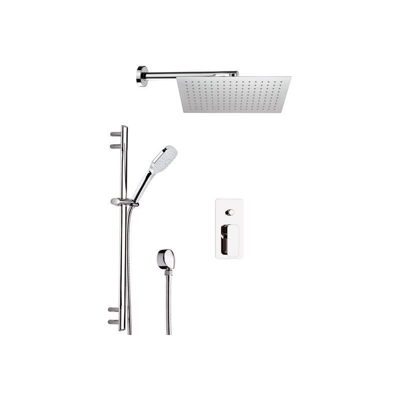 TIARA set doccia completo finitura cromo