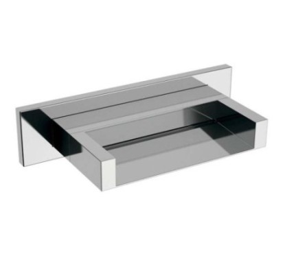 SKYLINE bocca incasso a cascata finitura cromo