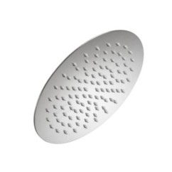 ROUND FLAT Soffione rotondo in acciaio diam 20