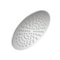 ROUND FLAT Soffione rotondo in acciaio diam 20