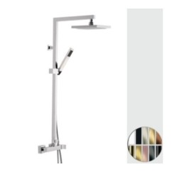 SKYLINE colonna doccia con miscelatore monocomando finitura cromo