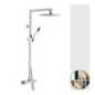 SKYLINE colonna doccia con miscelatore monocomando finitura cromo